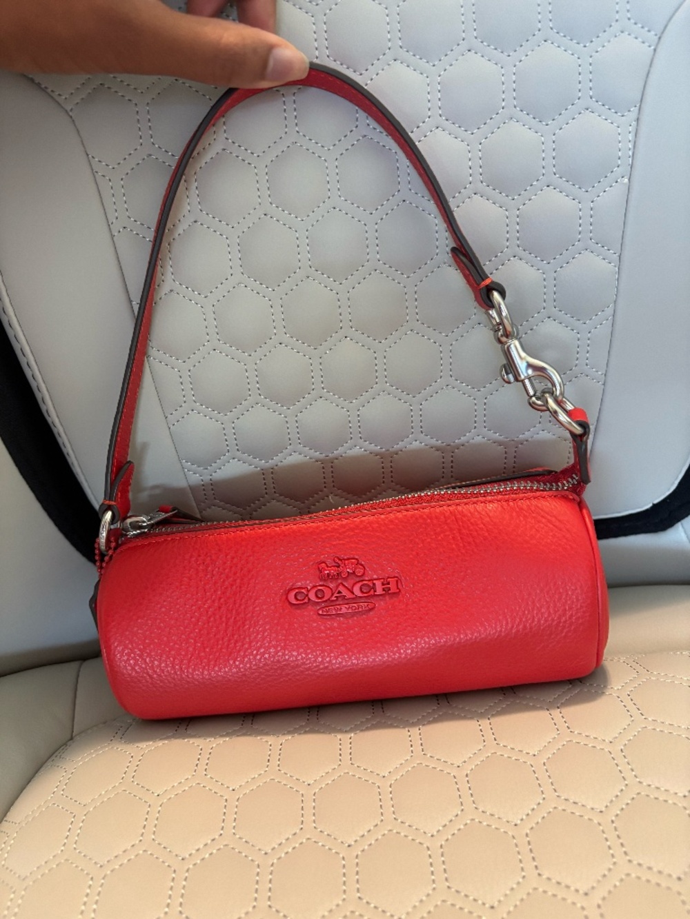 COACH Outlet Nolita Barrel bag in Red